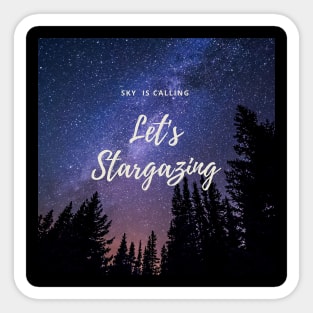 Let's Stargazing #2 Sticker